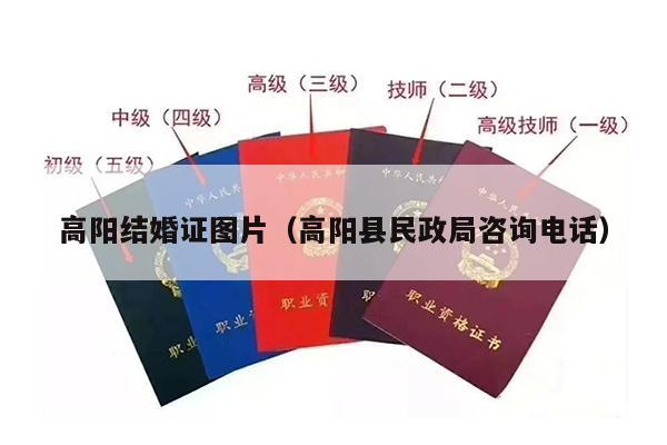 高阳结婚证图片（高阳县民政局咨询电话）