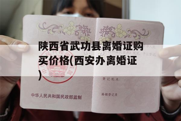 陕西省武功县离婚证购买价格(西安办离婚证)