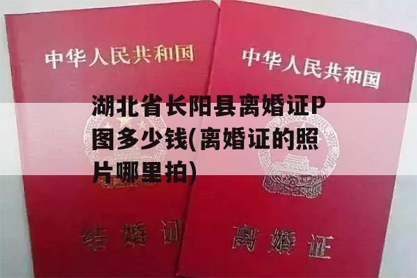 湖北省长阳县离婚证P图多少钱(离婚证的照片哪里拍)