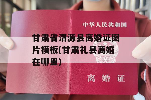 甘肃省渭源县离婚证图片模板(甘肃礼县离婚在哪里)