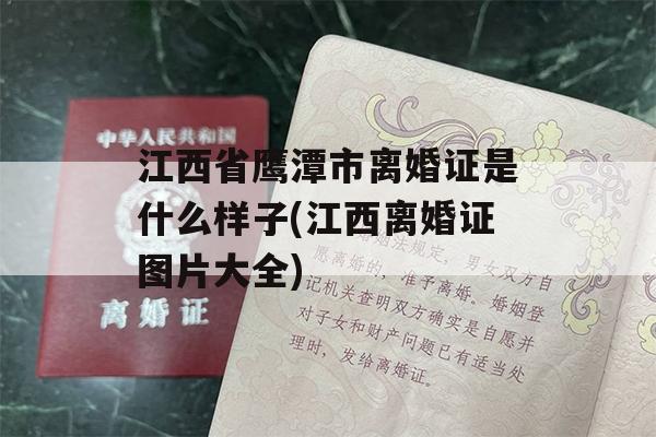 江西省鹰潭市离婚证是什么样子(江西离婚证图片大全)