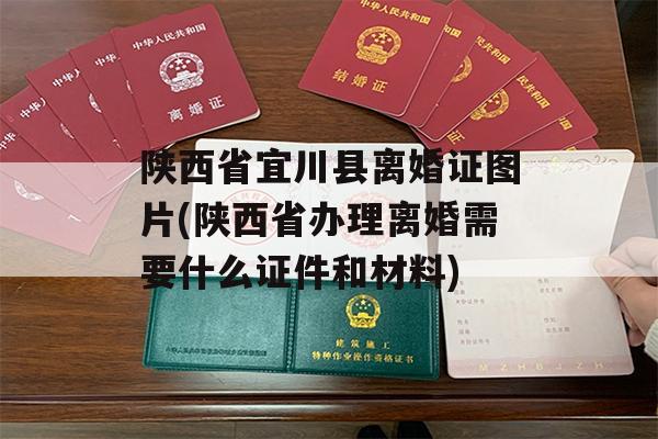陕西省宜川县离婚证图片(陕西省办理离婚需要什么证件和材料)