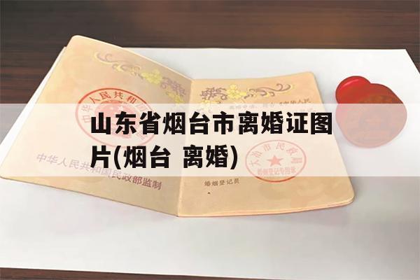 山东省烟台市离婚证图片(烟台 离婚)