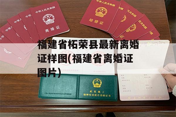 福建省柘荣县最新离婚证样图(福建省离婚证图片)