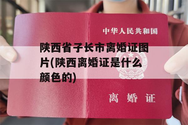 陕西省子长市离婚证图片(陕西离婚证是什么颜色的)