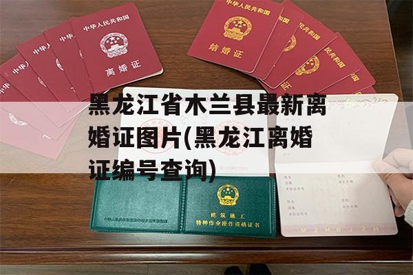 黑龙江省木兰县最新离婚证图片(黑龙江离婚证编号查询)