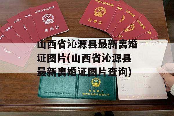 山西省沁源县最新离婚证图片(山西省沁源县最新离婚证图片查询)