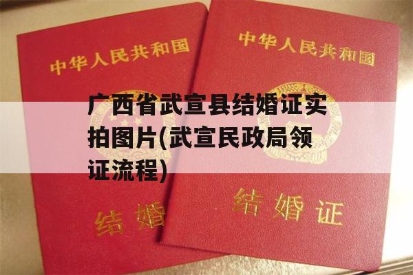 广西省武宣县结婚证实拍图片(武宣民政局领证流程)