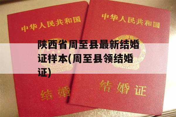 陕西省周至县最新结婚证样本(周至县领结婚证)