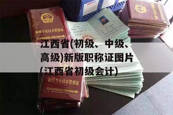 江西省(初级、中级、高级)新版职称证图片(江西省初级会计)